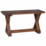 Bench Natural 85 x 35 x 46 cm Solid Reclaim wood 42012400