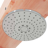 Outdoor Shower 210 cm Solid Douglas Wood and Stainless Steel 886358