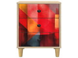 Bedside Cabinet HEESCH Sonoma Oak 36 x 33 x 60 cm 8007287