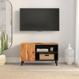 TV Cabinet 80x33x46 cm Solid Wood Acacia 356870