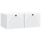 Wall-Mounted TV Cabinet White 78.5 x 41 x 30 cm Engineered Wood 898175