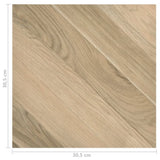 Self-adhesive Flooring Planks 55 pcs PVC 5.11 m Brown Striped 324680