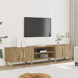 TV Cabinet Artisan Oak 180x31.5x40 cm Engineered Wood 857142