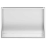 Shower Niche Silver 30 x 20 x 9.5 cm Stainless Steel 42012662