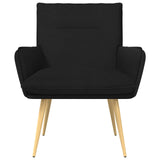 Armchair Black Fabric 42047700