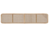 Headboard with Headboard Natural 200 x 55 x 3 cm Rattan 42011567