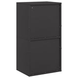 Firewood Rack Black 40x30x75 cm Cold-rolled steel 864191