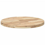 Table Top Round 70x4 cm Solid Wood Acacia 4008691