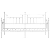 Daybed Frame White 75 x 190 cm Steel 42002670