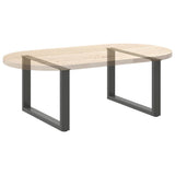 Coffee Table Legs U-Shaped 2 pcs Anthracite 70x cm Steel 4013166