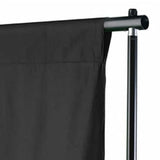 Backdrop Cotton without Stand Black 500x300 cm 190006