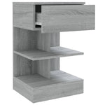 ZNTS Bedside Cabinets 2 pcs Grey Sonoma 40x35x65 cm Engineered Wood 816044