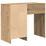 Desk with Drawer Artisan Oak 90 x 37.5 x 75 cm Engineered Wood 869497
