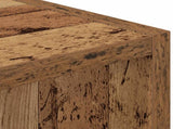 Bedside Table with Drawer 2 pcs Old Wood 30.5 x 27 x 59.5 cm 8000625