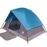 Camping Tent Dome 4-Person Blue Waterproof 94700