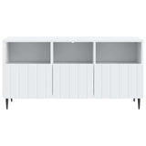TV Cabinet with Drawer White 102 x 34.5 x 50 cm Engineered Wood 894445