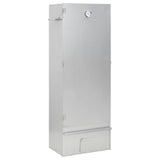 BBQ Oven Smoker with Table Galvanised Steel 3187617
