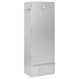 BBQ Oven Smoker with Table Galvanised Steel 3187617