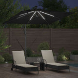 Umbrella Black 249 x 249 x 250 cm Polyester and Aluminium 42003403
