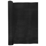 Balcony Screen Black 1000x100 cm Poly Rattan 156309