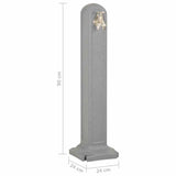 Garden Tanker Light Grey HDPE Compact 316183