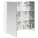 Bathroom Mirror Cabinet White 63.5 x 15.5 x 70 cm 889239