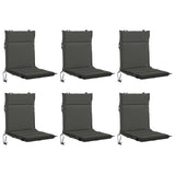 6-Piece High Back Chair Cushions GEMERT 6 pcs 100% Polyester 946479