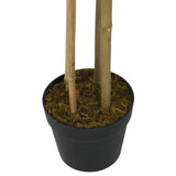 Artificial Bamboo Tree 988 Leaves 150 cm Green 358977