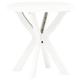 48796 Bistro Table White 70 cm Plastic