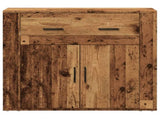 Sideboard Old Wood 80x33x70 cm Engineered Wood 857075