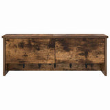 Wall-Mounted Coat Rack with Shelf Smoked Oak 80 x 20 x 30 cm 874343