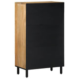 Highboard Brown 60x33x100 cm Solid Wood Mango 4017750