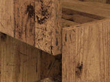 Corner Cabinet Old Wood 30.5x30x95cm Engineered Wood 889835
