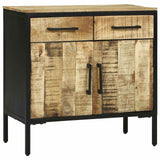 Sideboard with Drawer 70 x 35 x 70 cm Solid Mango wood 374099