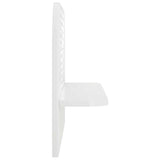 Wall Shelf 2 pcs High Gloss White 60 x 13.5 x 37.5 cm 8014945
