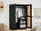 Wardrobe Black Oak 82.5 x 51.5 x 180 cm Engineered Wood 875163