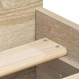 Bed Frame without Mattress Sonoma Oak 90x200 cm 3203805