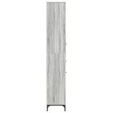 Bathroom Cabinet with Drawer Grey Sonoma 31.5 x 33 x 190 cm 883410