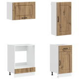 Kitchen Unit KALMAR 8 pcs Artisan Oak Engineered Wood 3438192