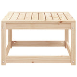 Garden Footstool Natural Wood Solid Pine Wood Medium Modular 844679