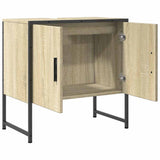 Bathroom Sink Cabinet Sonoma Oak 60x33x60 cm Engineered Wood 842457