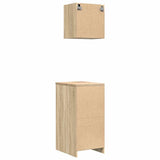 Garage Cabinets 2 pcs Sonoma Oak Engineered Wood 3328325