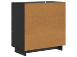 Sideboard with Drawer Black 66 x 34.5 x 90 cm Engineered Wood 893936