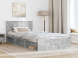 Bed Frame with Headboard Concerte 90 x 200 cm Solid Pine Wood 3410648