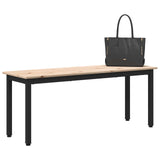 Bench Natural 110 x 35 x 45 cm Solid Pine Wood 892773