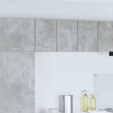 Hanging Cabinet 2 pcs Concrete Grey and White 30 x 31 x 40 cm 884121