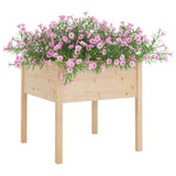 Garden Planters 2 pcs 70x70x70 cm Solid Pinewood 810810