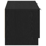 TV Cabinet Black Oak 102 x 32 x35.5 cm Engineered Wood 862747