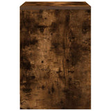 Bedside Cabinets 2 pcs with Drawer Smoked Oak 40x34x50 cm 858776