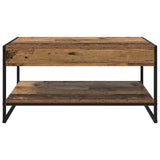 Coffee Table Old Wood 80 x 50 x 40 cm Engineered Wood 886442